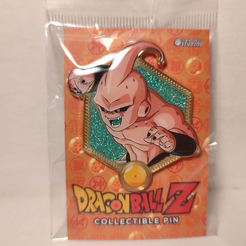 Dragon Ball Z Kid Buu Enamel Pin Full Color Official DBZ Anime Badge